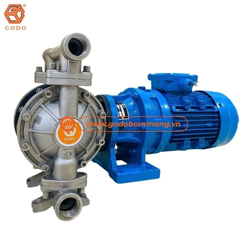 Máy bơm chạy điện DBY3-25PTFF thay thế hiệu quả bơm khí nén