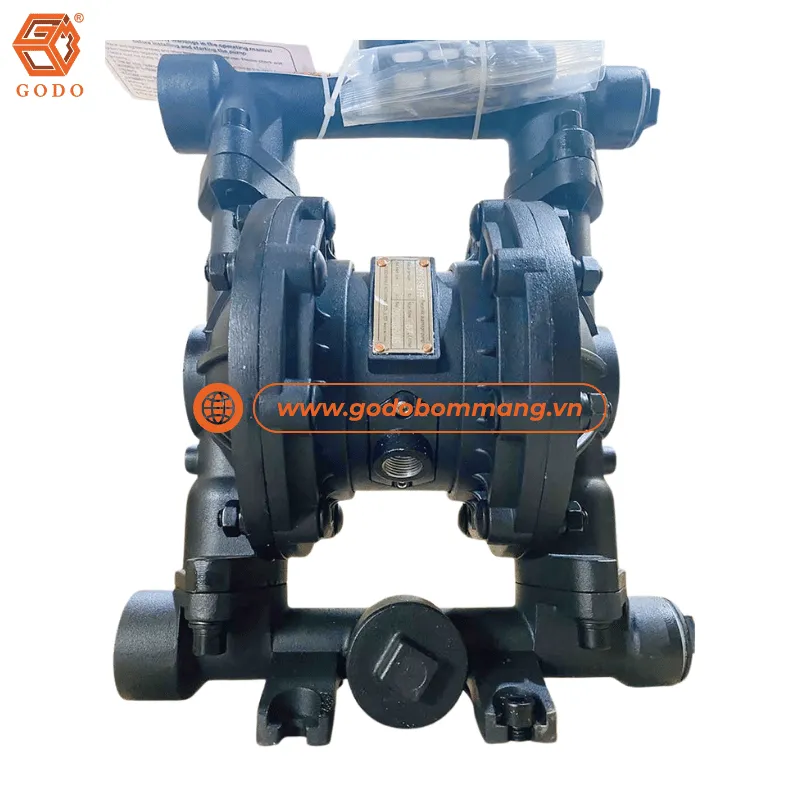 Cấu tạo của thân máy bơm sơn GODO QBY3-25LFFF