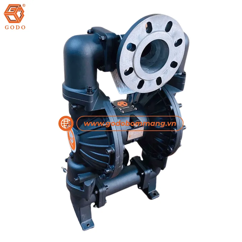 Chi tiết cấu tạo bơm khí nén GODO QBY3-80LTFF