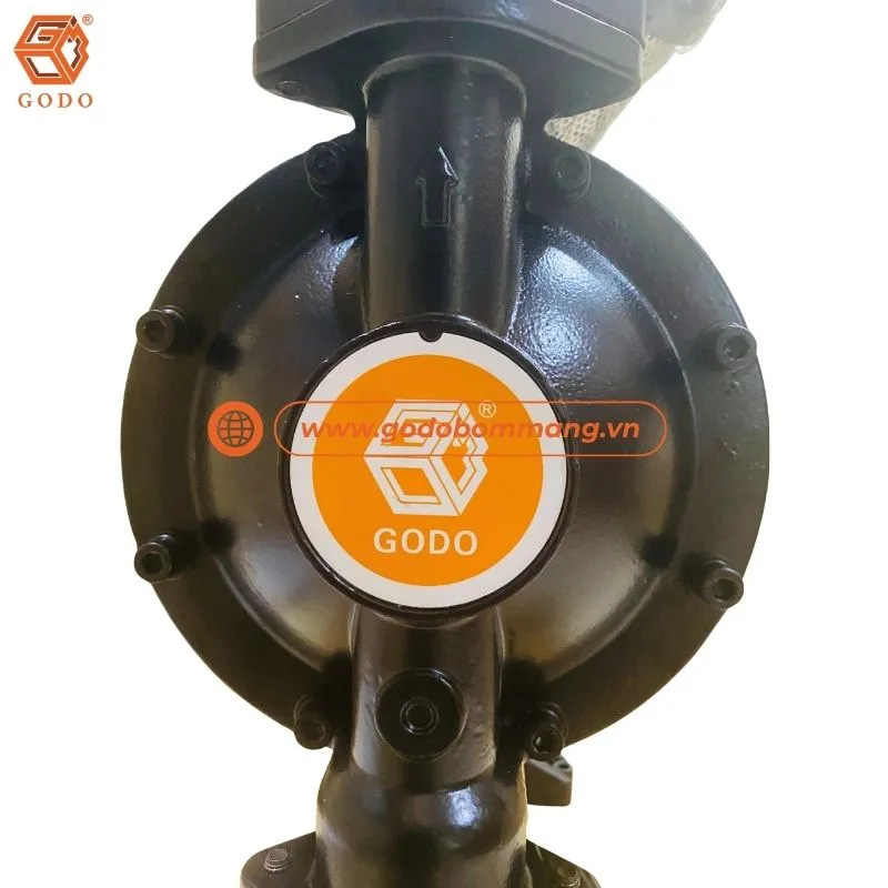 Máy bơm bùn thải GODO QBY3-40QTFF thân gang