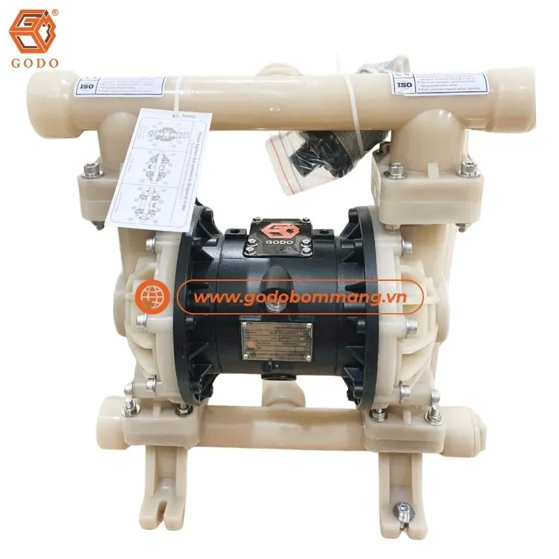 Máy bơm công nghiệp QBY3-40FTFF thân PVDF