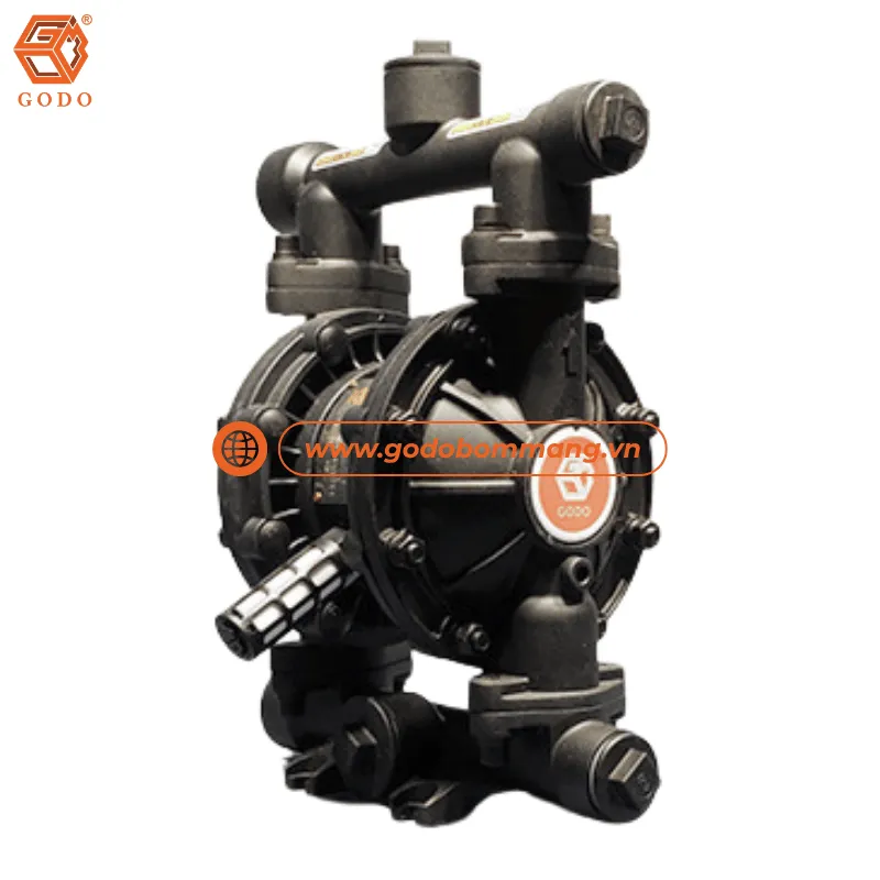 Máy bơm khí nén GODO QBY3-25LFFF vận hành ổn định