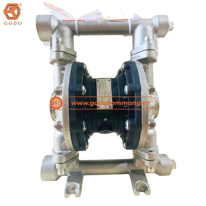 Máy hút hóa chất GODO QBY3-25PFFF được doanh nghiệp ưa chuộng