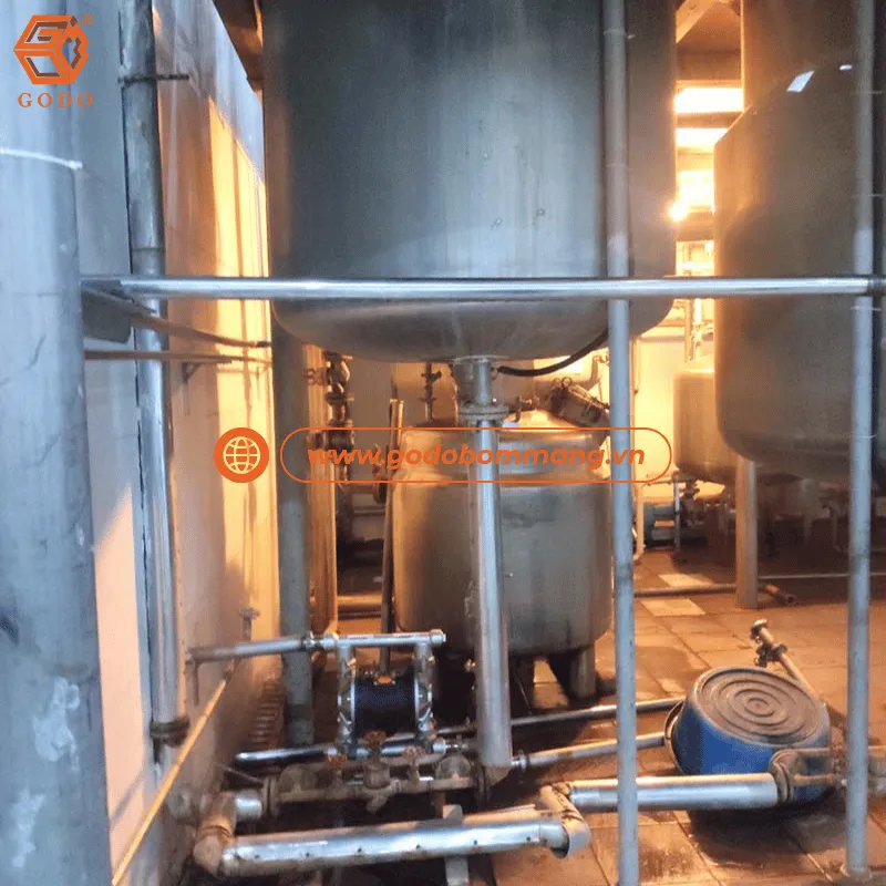Ứng dụng của máy bơm hóa chất GODO QBY3-40PTFF
