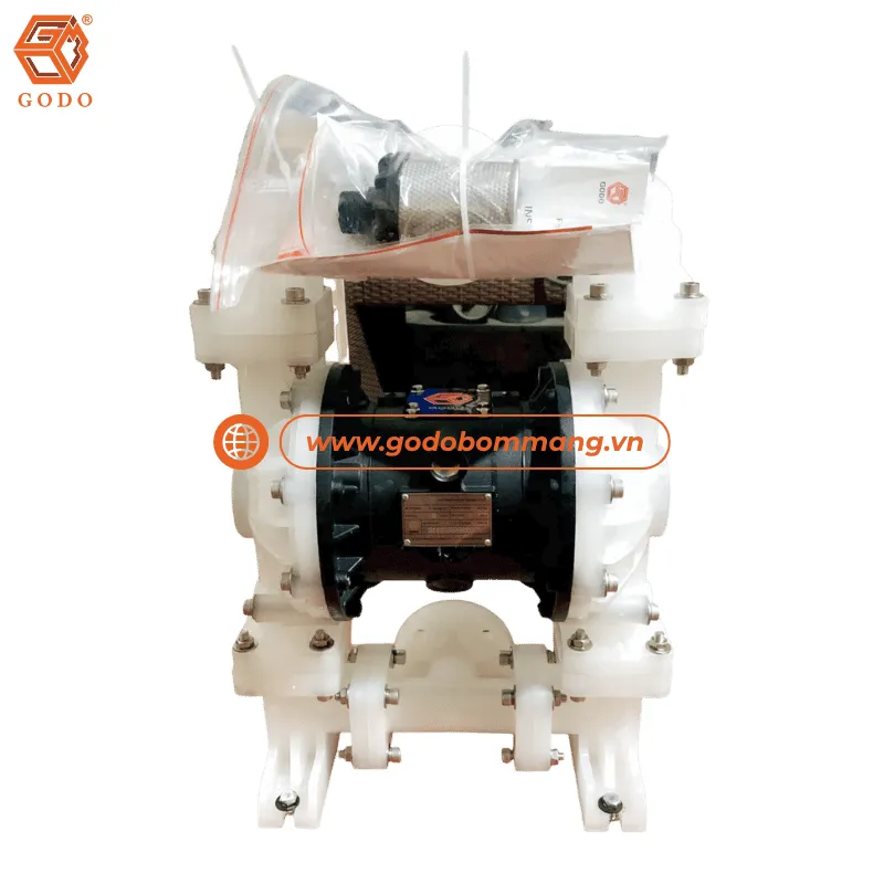 Bơm màng hóa chất BFQ-25STFF vận hành bằng khí nén