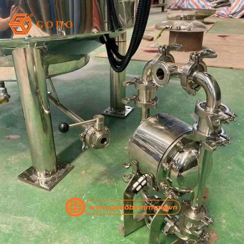 bơm thực phẩm dạng sệt