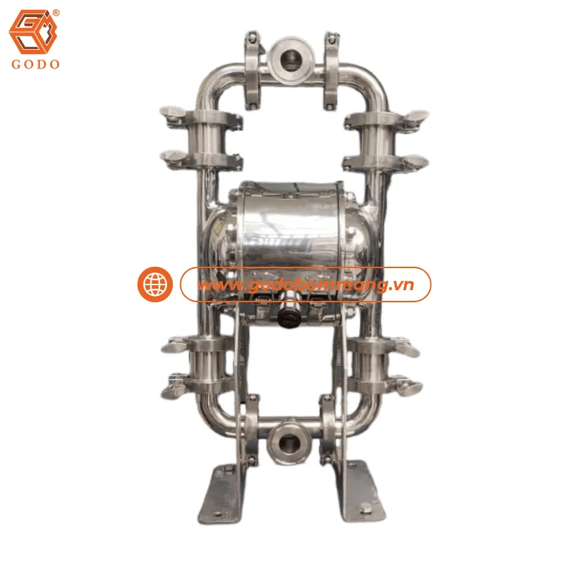 Giá bơm thực phẩm GODO QBW3-25PHFP cạnh tranh
