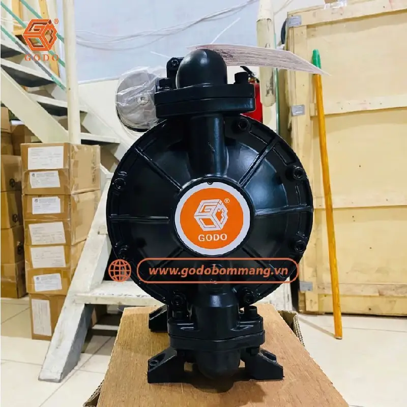 Máy bơm chịu nhiệt GODO BFQ-25GTFF – giải pháp bơm khí nén cho doanh nghiệp