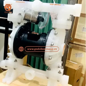 Máy bơm màng hóa chất GODO QBY3-40STFF phù hợp bơm nhiều loại hóa chất ăn mòn