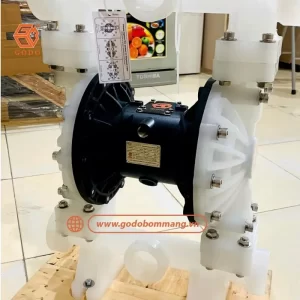 Máy bơm màng hóa chất GODO QBY3-40STFF bơm hóa chất an toàn và ổn định
