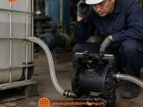 sai lầm vận hành bơm màng