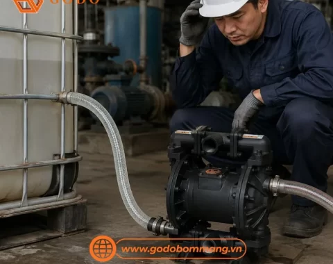 sai lầm vận hành bơm màng
