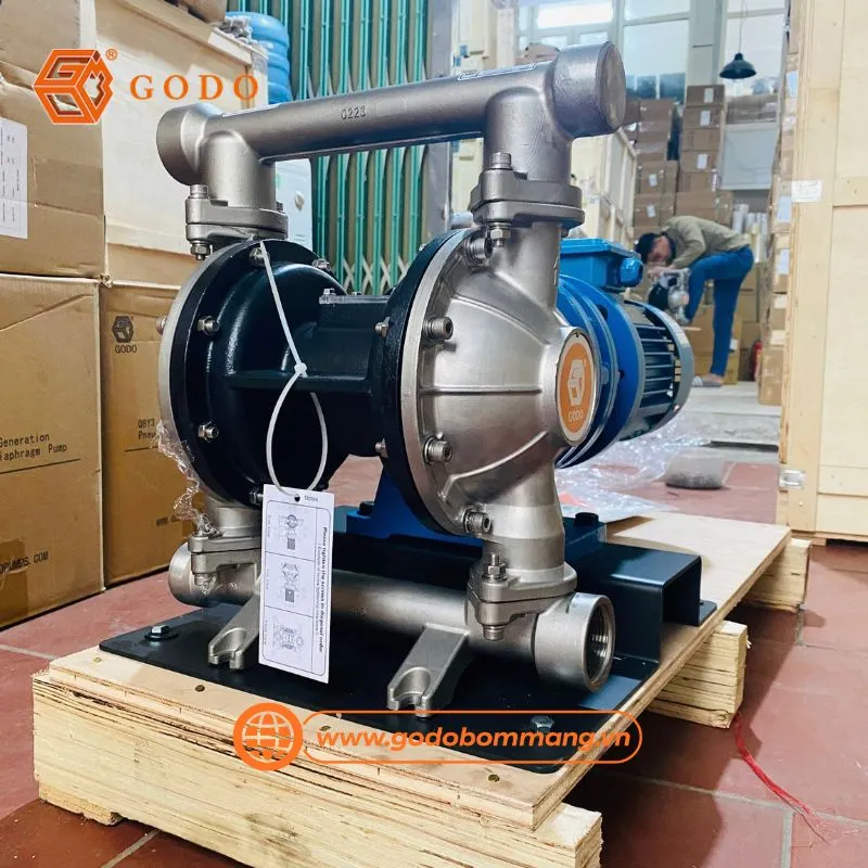 Bơm axit GODO DBY3-40PTFF