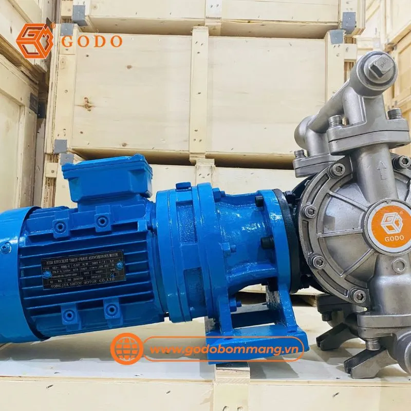 Bơm màng chạy điện công nghiệp GODO DBY3-50QTFF