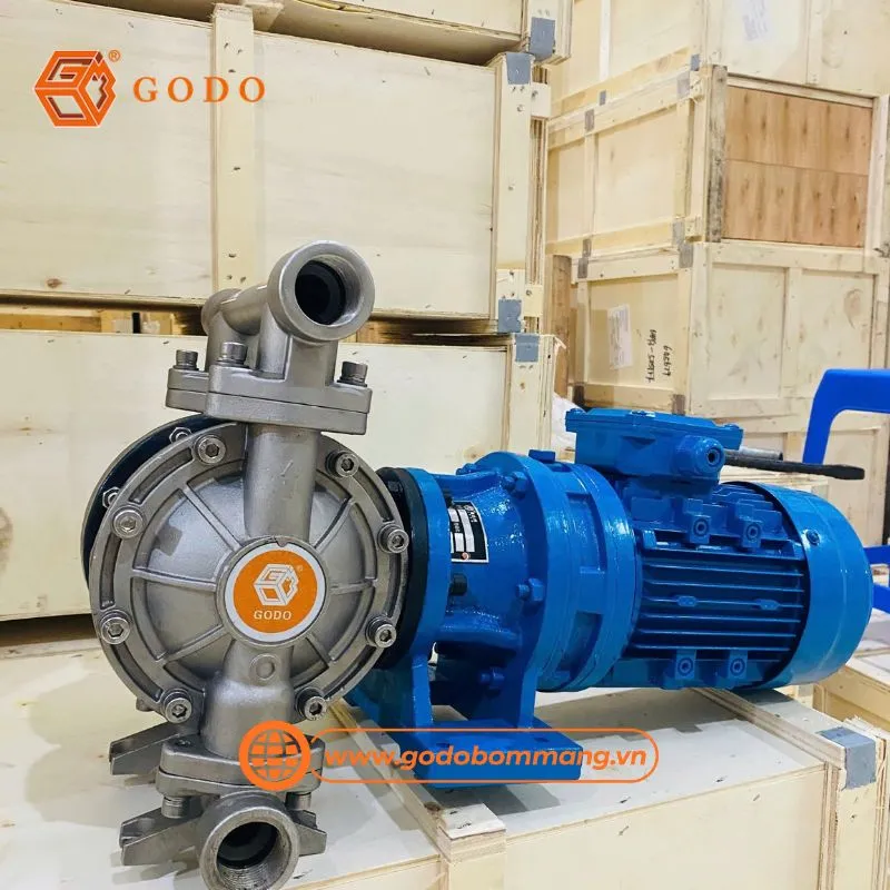 Bơm màng chạy điện công nghiệp GODO DBY3-50QTFF