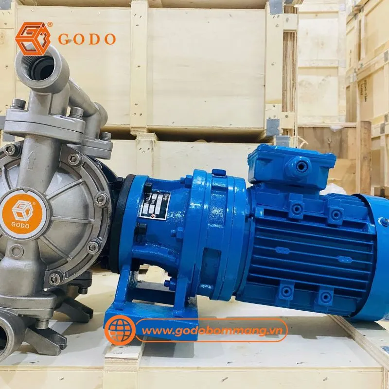 Bơm màng chạy điện công nghiệp GODO DBY3-50QTFF