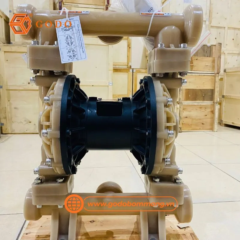 Bơm màng khí nén bơm hóa chất