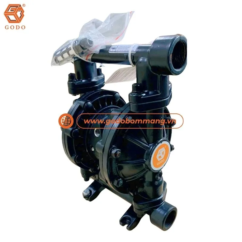 Bơm màng khí nén GODO giá rẻ QBY3-25GTFF-1