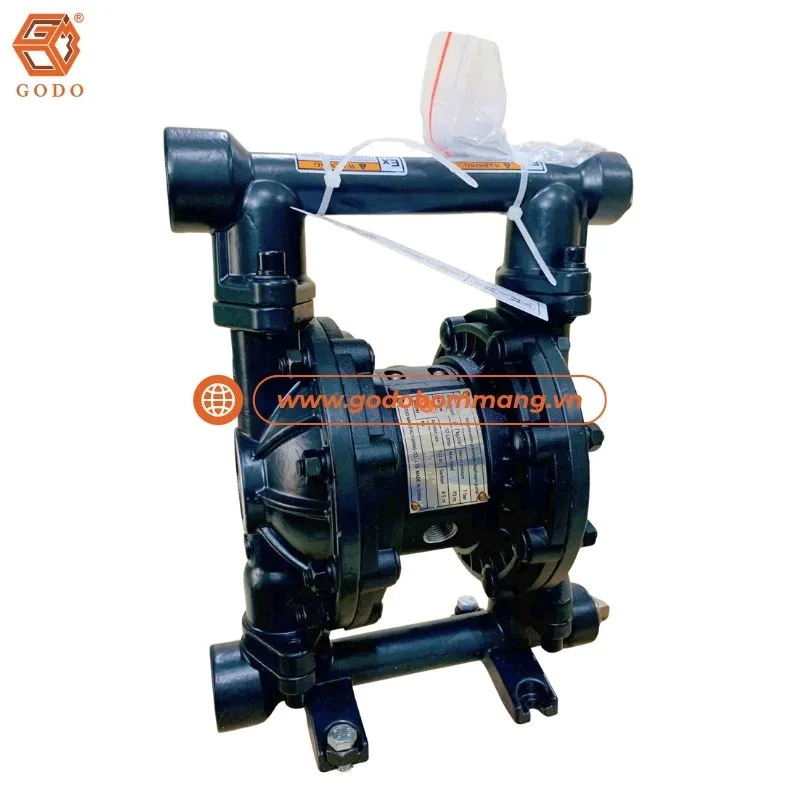 Dòng bơm màng khí nén GODO giá rẻ QBY3-25GTFF