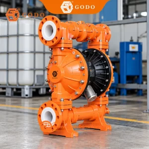 Bơm axit đặc GODO BFQCF-40 lót Flo