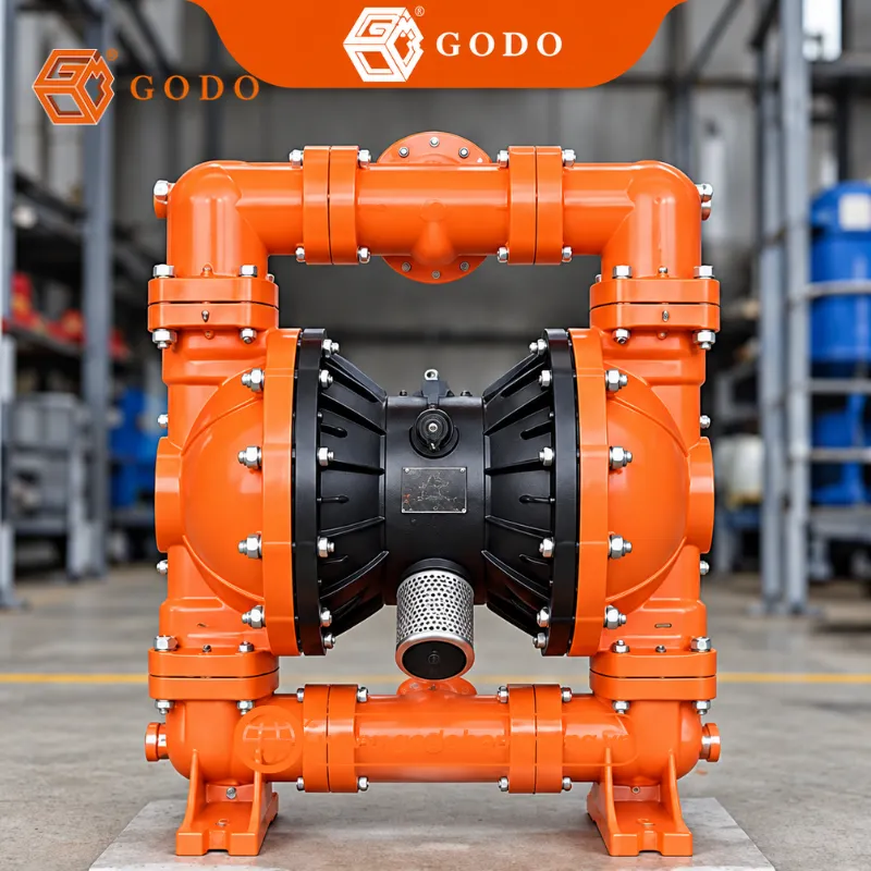 Máy bơm axit GODO BFQCF-50 Lót Flo